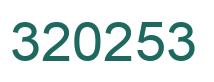 Número 320253 imagen verde