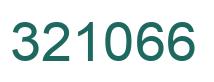 Number 321066 green image