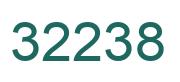 Number 32238 green image