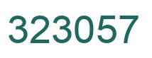 Número 323057 imagen verde