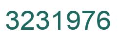 Número 3231976 imagen verde