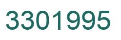 Número 3301995 imagen verde