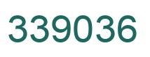 Number 339036 green image