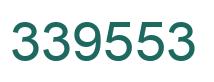 Número 339553 imagen verde