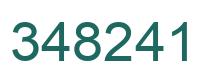 Número 348241 imagen verde