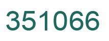 Número 351066 imagen verde