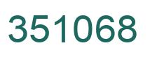 Número 351068 imagen verde