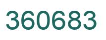 Número 360683 imagen verde