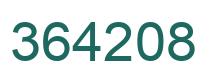 Número 364208 imagen verde