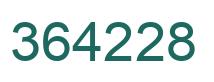 Número 364228 imagen verde