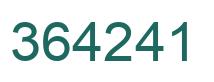Número 364241 imagen verde