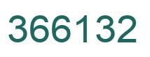 Number 366132 green image
