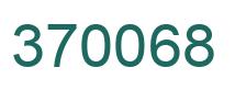 Número 370068 imagen verde