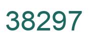 Number 38297 green image
