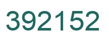 Número 392152 imagen verde