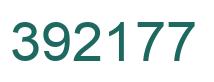 Número 392177 imagen verde