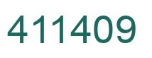 Número 411409 imagen verde