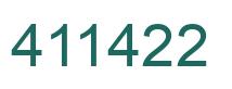 Número 411422 imagen verde