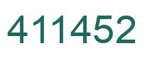 Número 411452 imagen verde