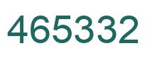 Número 465332 imagen verde