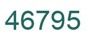 Número 46795 imagen verde
