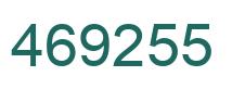 Número 469255 imagen verde