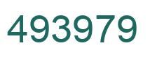 Número 493979 imagen verde