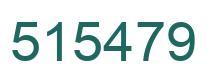 Number 515479 green image