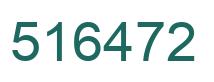 Número 516472 imagen verde