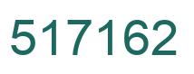 Number 517162 green image