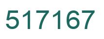 Número 517167 imagen verde
