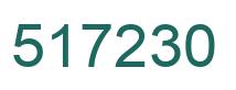 Número 517230 imagen verde