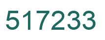 Número 517233 imagen verde