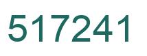 Número 517241 imagen verde