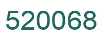 Número 520068 imagen verde