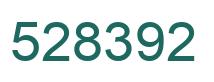 Number 528392 green image