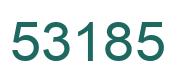 Number 53185 green image
