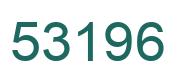 Number 53196 green image