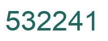 Número 532241 imagen verde