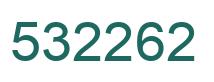 Número 532262 imagen verde