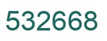 Número 532668 imagen verde