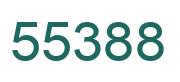 Number 55388 green image