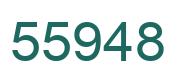 Número 55948 imagen verde