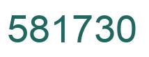 Número 581730 imagen verde