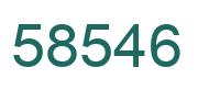 Número 58546 imagen verde