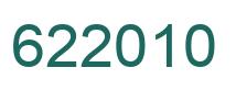 Number 622010 green image
