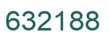 Number 632188 green image