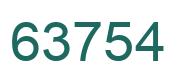 Número 63754 imagen verde