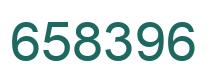 Número 658396 imagen verde