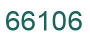 Number 66106 green image